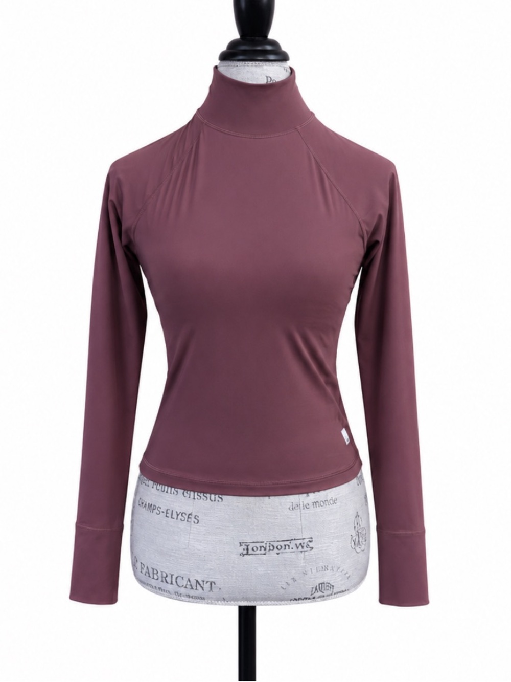 Vuori Women's Long Sleeve Swim Coverup in Mauve Plum
